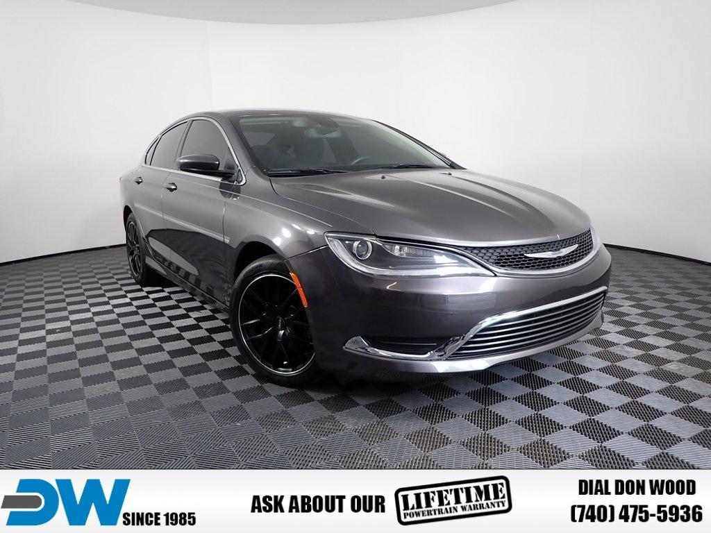 used 2016 Chrysler 200 car, priced at $4,500