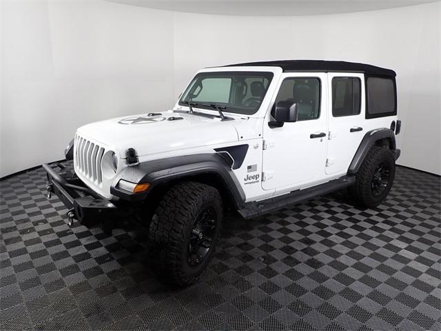 used 2020 Jeep Wrangler Unlimited car, priced at $22,000