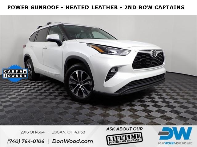 used 2022 Toyota Highlander car, priced at $31,000