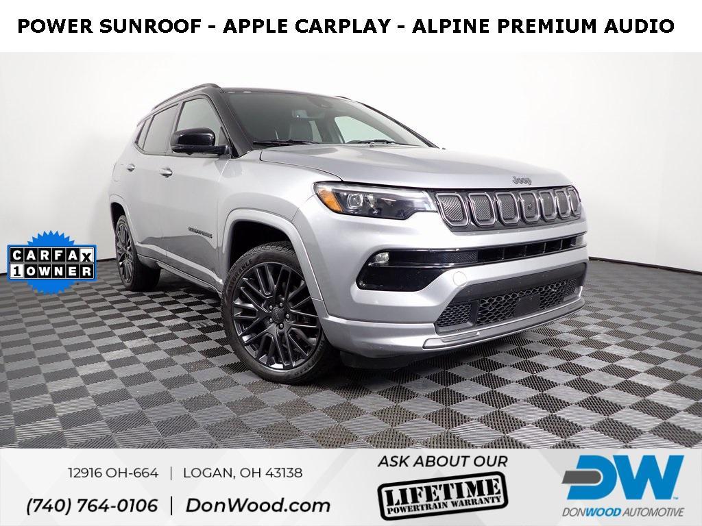 used 2022 Jeep Compass car, priced at $18,000