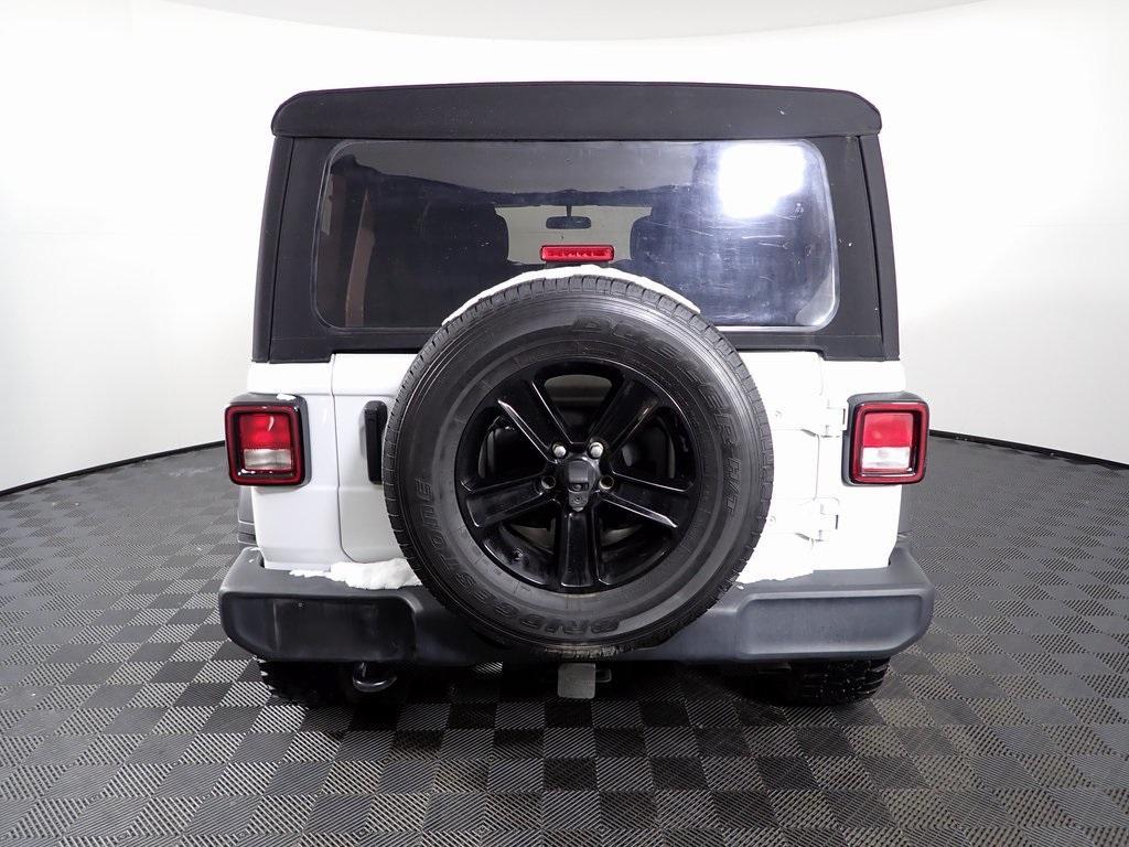 used 2021 Jeep Wrangler Unlimited car, priced at $25,750