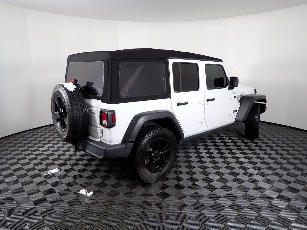 used 2021 Jeep Wrangler Unlimited car, priced at $25,750