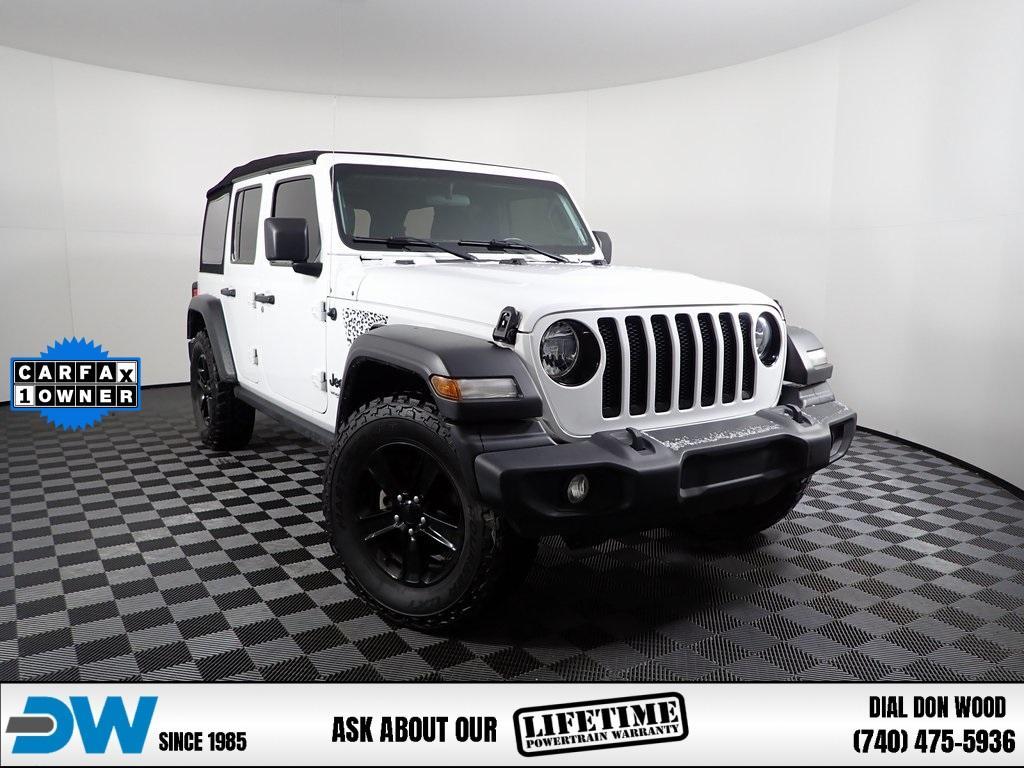 used 2021 Jeep Wrangler Unlimited car, priced at $26,250