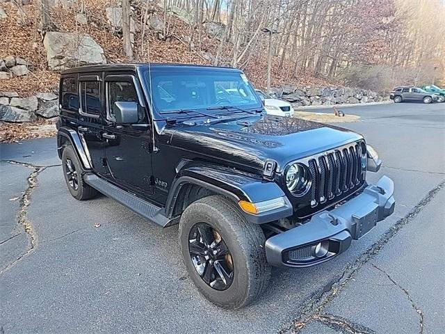 used 2021 Jeep Wrangler Unlimited car, priced at $33,500