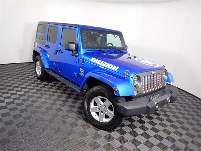 used 2014 Jeep Wrangler Unlimited car, priced at $11,500