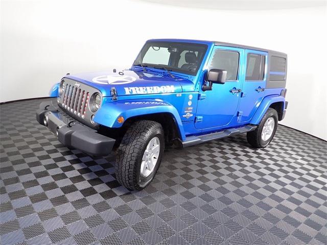 used 2014 Jeep Wrangler Unlimited car, priced at $11,500