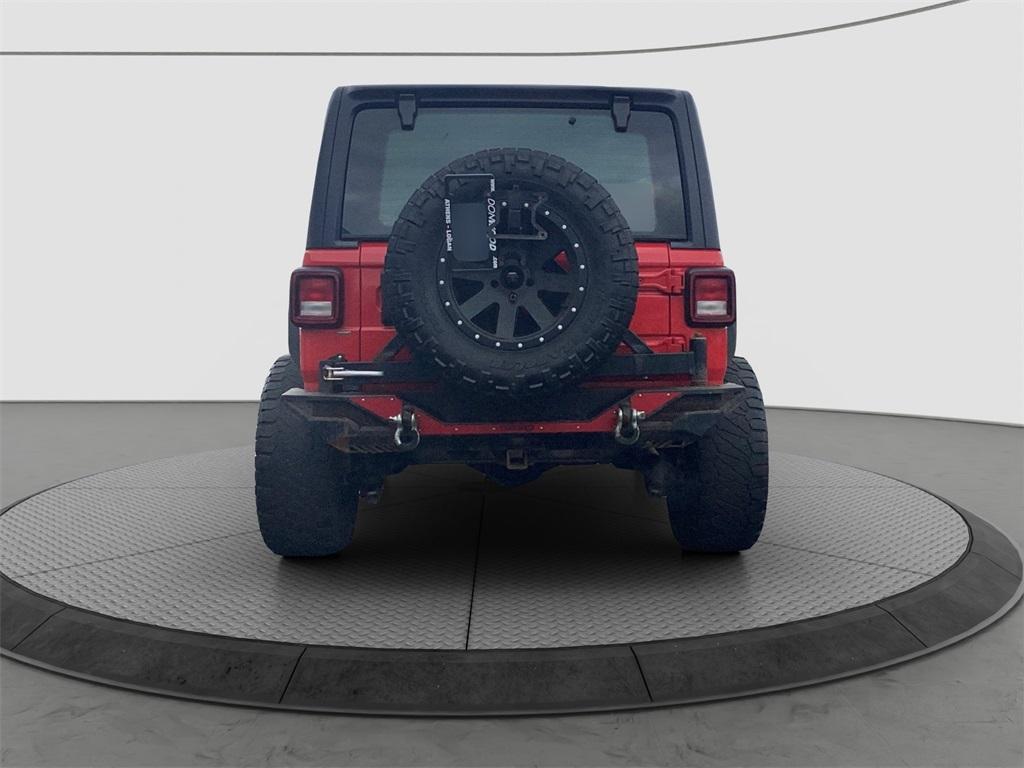 used 2018 Jeep Wrangler Unlimited car, priced at $22,000