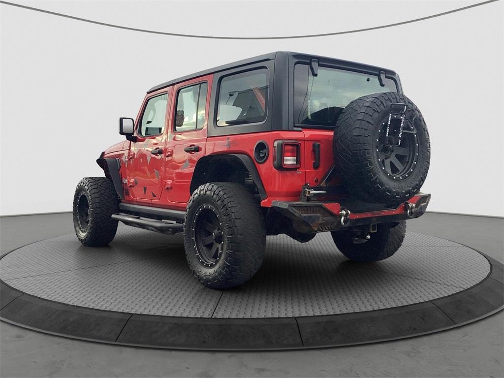 used 2018 Jeep Wrangler Unlimited car, priced at $22,000