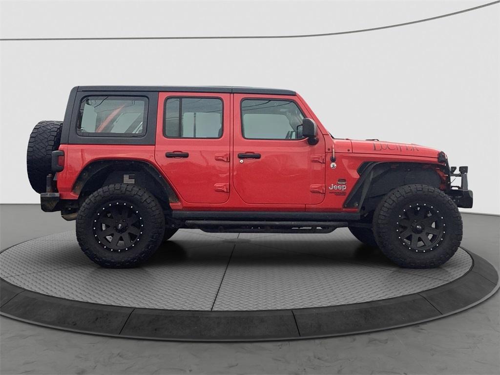 used 2018 Jeep Wrangler Unlimited car, priced at $22,000