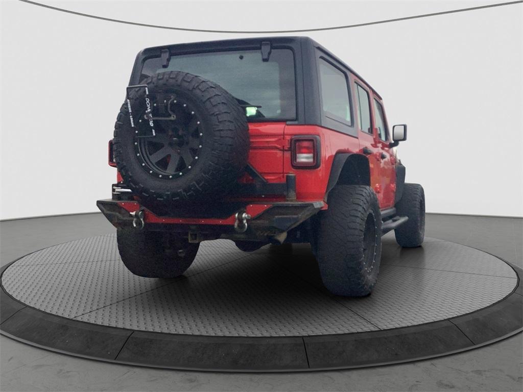 used 2018 Jeep Wrangler Unlimited car, priced at $22,000