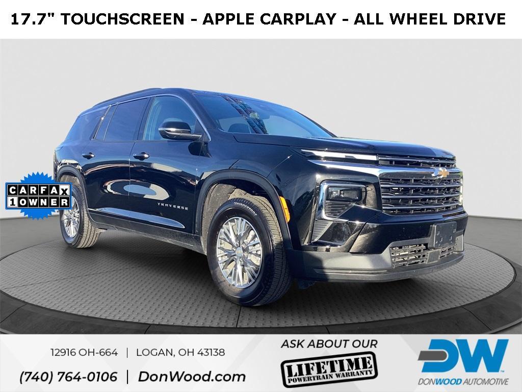 used 2025 Chevrolet Traverse car, priced at $39,250