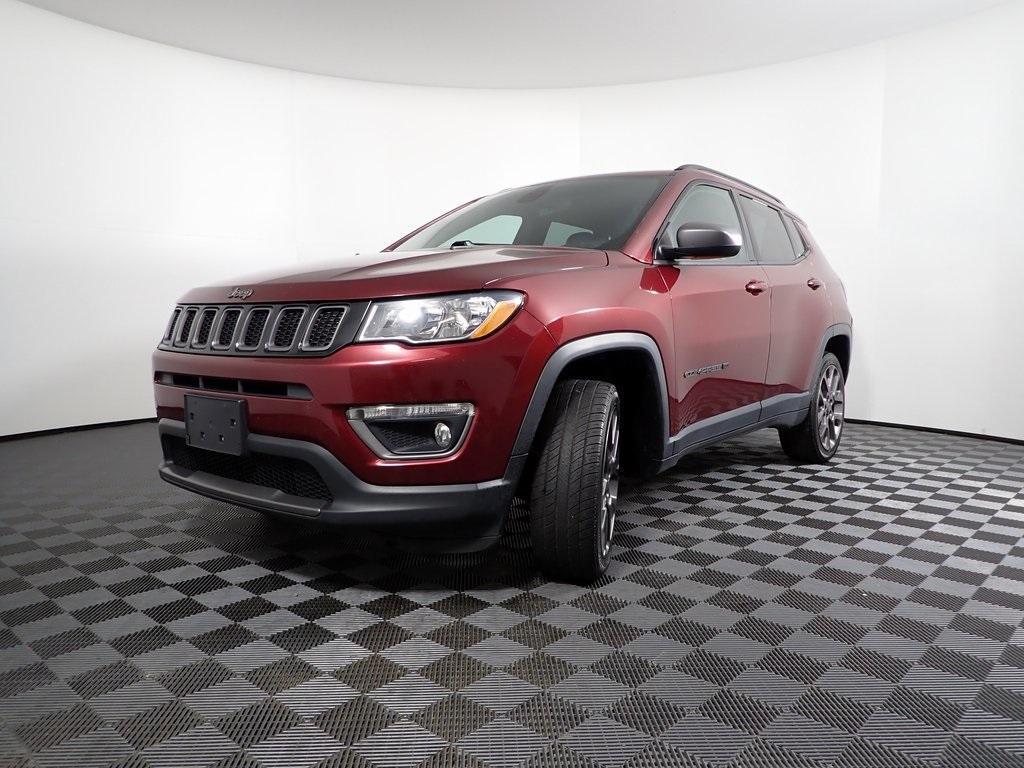 used 2021 Jeep Compass car, priced at $17,500
