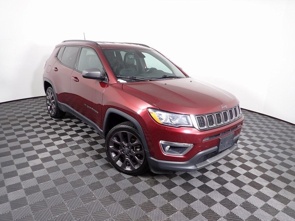 used 2021 Jeep Compass car, priced at $17,500