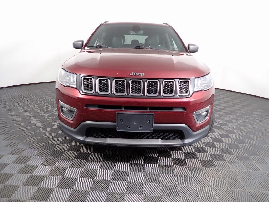 used 2021 Jeep Compass car, priced at $17,500