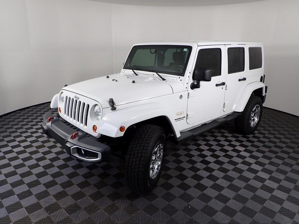 used 2012 Jeep Wrangler Unlimited car, priced at $16,500