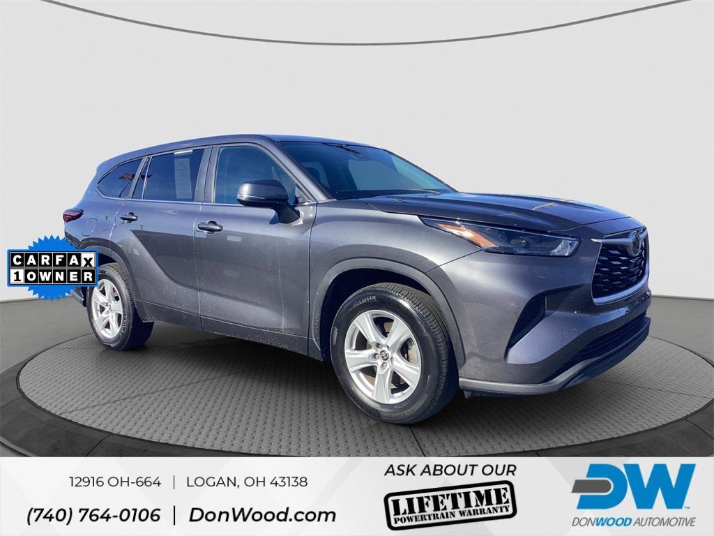 used 2023 Toyota Highlander car, priced at $29,500