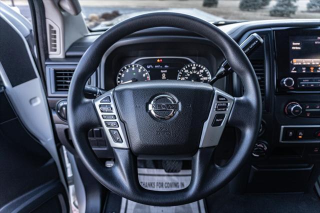 used 2021 Nissan Titan car, priced at $24,391