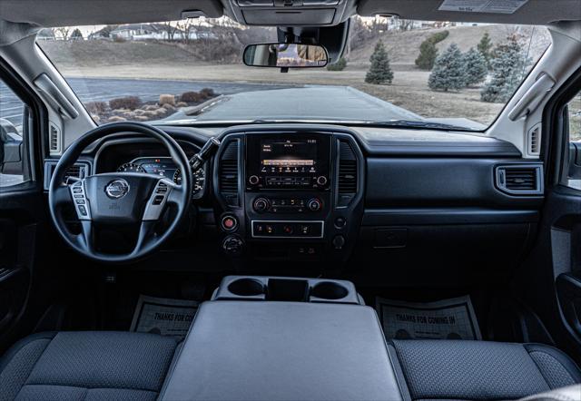 used 2021 Nissan Titan car, priced at $24,391