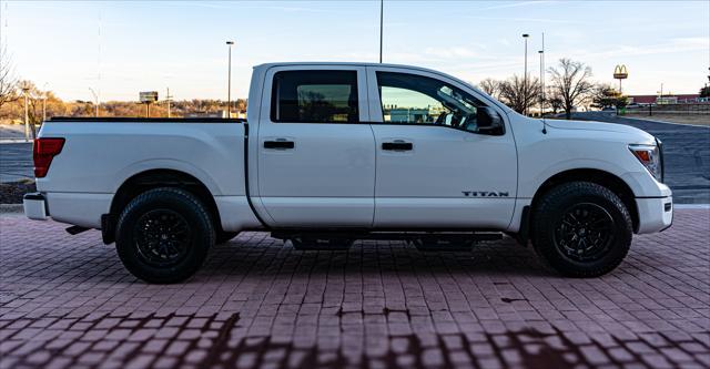 used 2021 Nissan Titan car, priced at $24,391