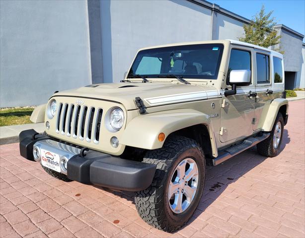 used 2017 Jeep Wrangler Unlimited car, priced at $23,991