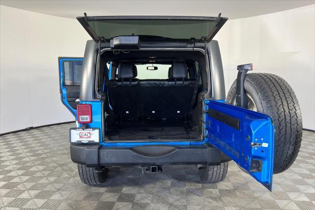used 2015 Jeep Wrangler Unlimited car, priced at $16,995