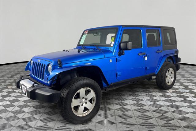 used 2015 Jeep Wrangler Unlimited car, priced at $16,995