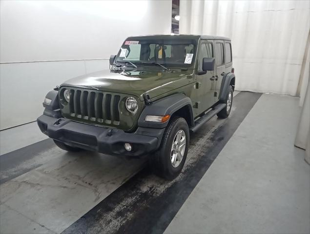 used 2021 Jeep Wrangler Unlimited car, priced at $33,995