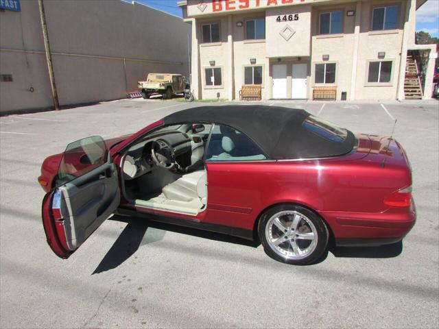 used 1999 Mercedes-Benz CLK-Class car, priced at $4,995