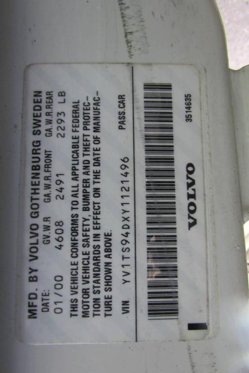 used 2000 Volvo S80 car, priced at $4,995