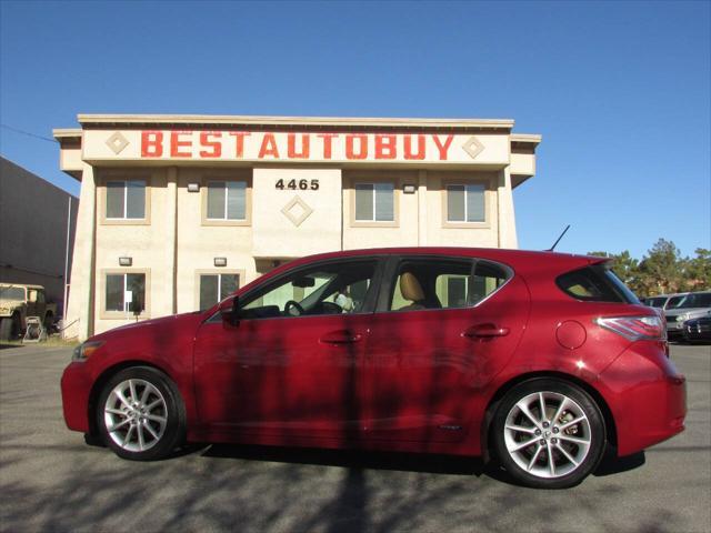 used 2012 Lexus CT 200h car, priced at $10,995