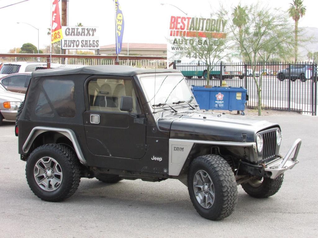 used 2000 Jeep Wrangler car, priced at $8,995