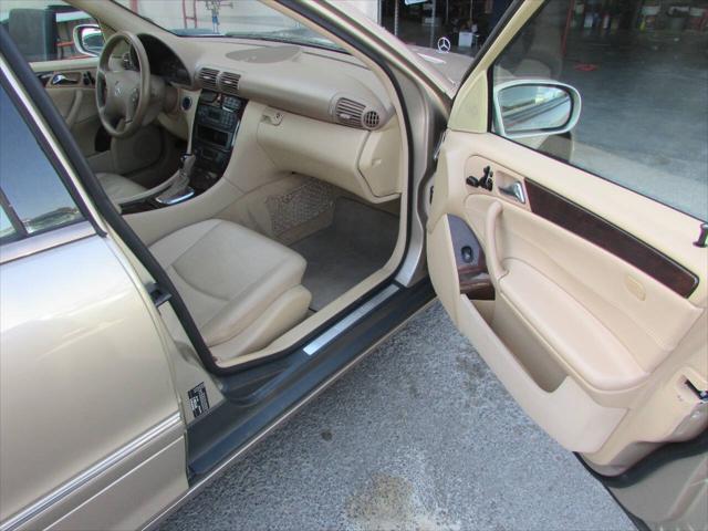 used 2002 Mercedes-Benz C-Class car, priced at $5,995