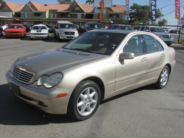 used 2002 Mercedes-Benz C-Class car, priced at $5,995