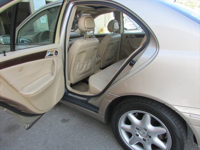 used 2002 Mercedes-Benz C-Class car, priced at $5,995