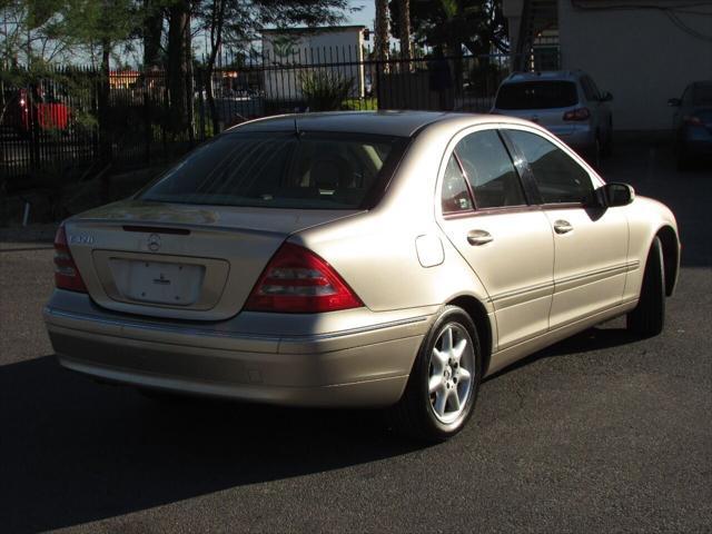 used 2001 Mercedes-Benz C-Class car, priced at $7,995