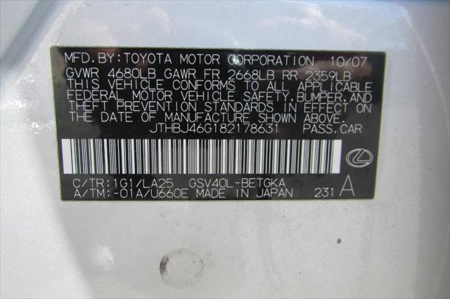 used 2008 Lexus ES 350 car, priced at $5,995