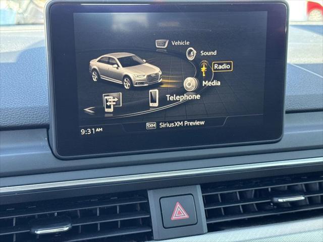used 2018 Audi A4 car, priced at $16,700