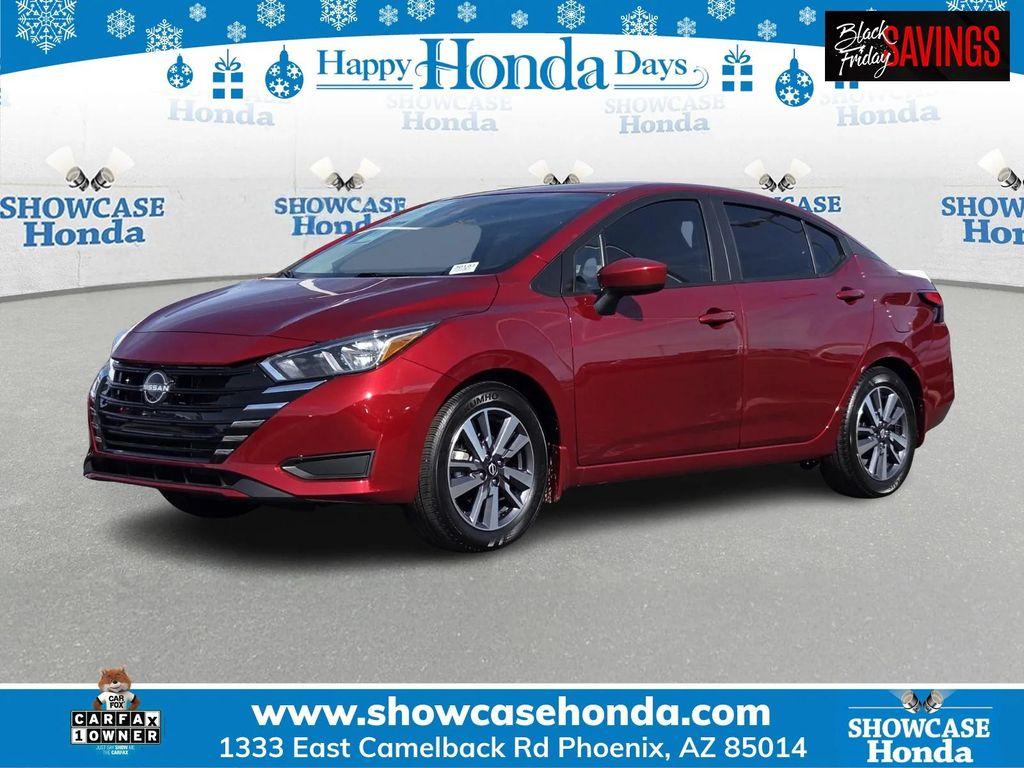 used 2024 Nissan Versa car, priced at $17,250