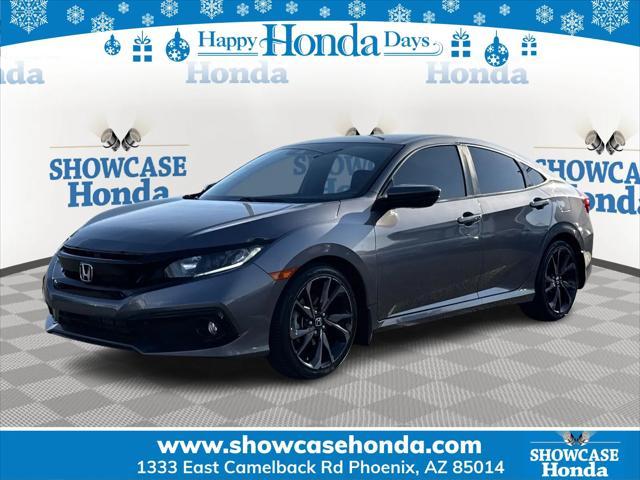 used 2019 Honda Civic car, priced at $19,700