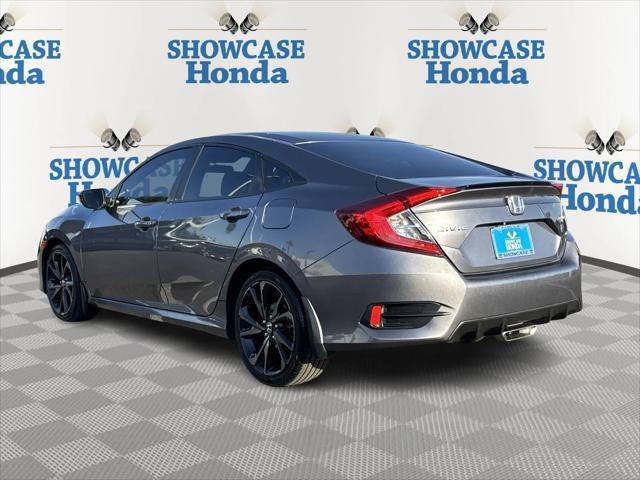 used 2019 Honda Civic car, priced at $19,300