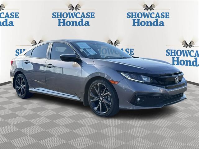 used 2019 Honda Civic car, priced at $19,300