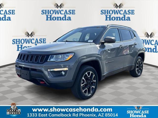 used 2021 Jeep Compass car, priced at $19,500