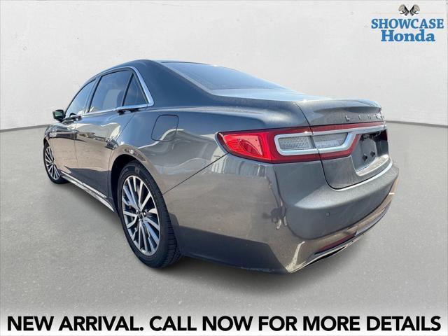 used 2017 Lincoln Continental car, priced at $15,400