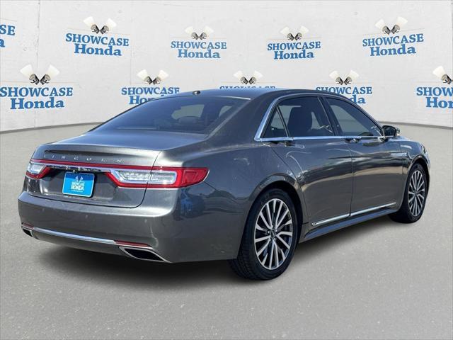 used 2017 Lincoln Continental car, priced at $13,500