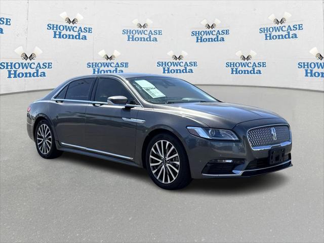 used 2017 Lincoln Continental car, priced at $13,500