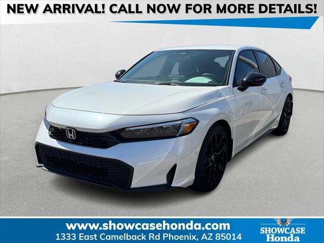 used 2025 Honda Civic car, priced at $25,700