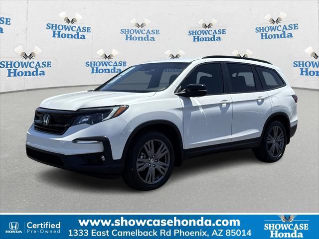used 2022 Honda Pilot car, priced at $26,600