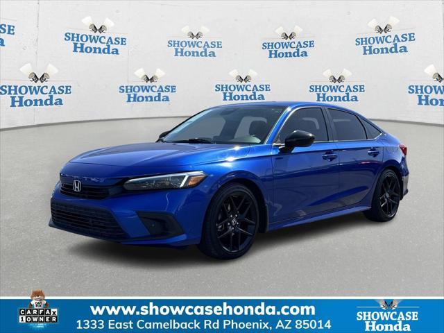 used 2022 Honda Civic car, priced at $22,700