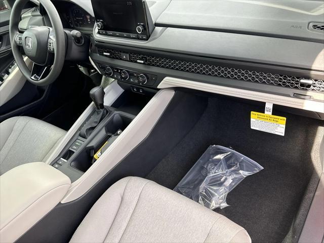 new 2025 Honda Accord car, priced at $30,566