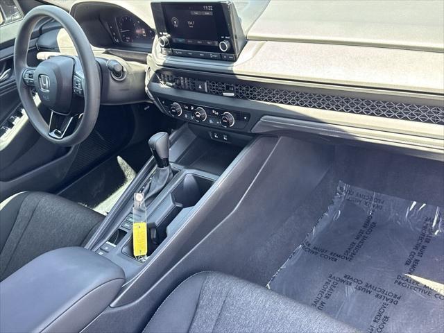 used 2025 Honda Accord car, priced at $28,500